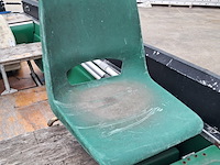 Visboot met buitenboord motor en trailer, yamaha, groen - afbeelding 3 van  32
