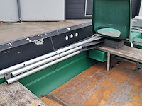 Visboot met buitenboord motor en trailer, yamaha, groen - afbeelding 5 van  32