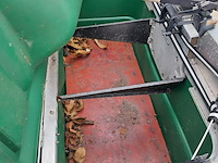 Visboot met buitenboord motor en trailer, yamaha, groen - afbeelding 7 van  32