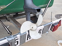Visboot met buitenboord motor en trailer, yamaha, groen - afbeelding 11 van  32