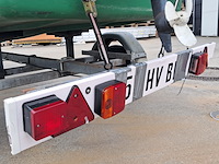 Visboot met buitenboord motor en trailer, yamaha, groen - afbeelding 24 van  32