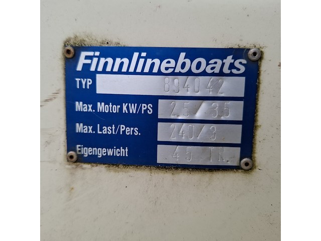 Visboot/ roeiboot, finnlineboats, fischer 8, 894042 - afbeelding 3 van  16
