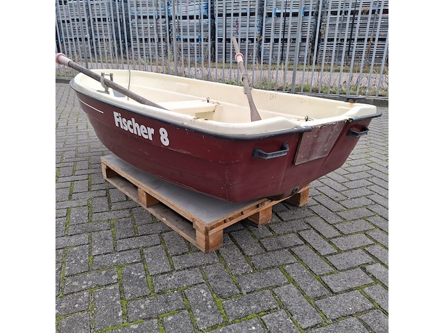 Visboot/ roeiboot, finnlineboats, fischer 8, 894042 - afbeelding 13 van  16