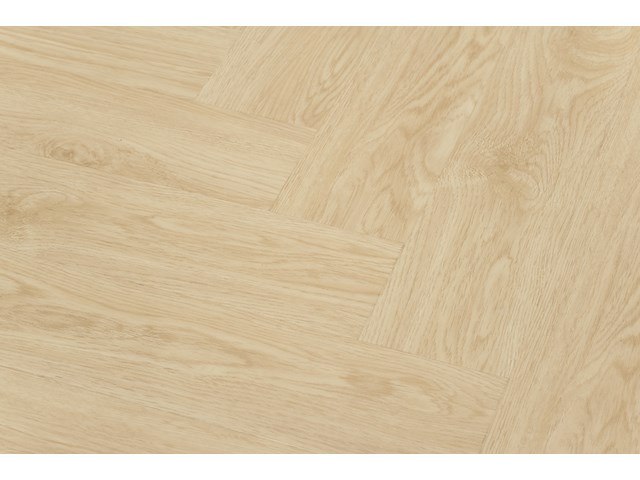 Visgraat click pvc - 40,23 m2, floer, kingbeek creme - afbeelding 3 van  10