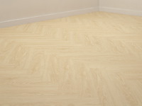 Visgraat click pvc - 40,23 m2, floer, kingbeek creme - afbeelding 6 van  10