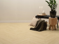 Visgraat click pvc - 40,23 m2, floer, kingbeek creme - afbeelding 8 van  10