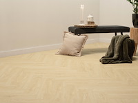 Visgraat click pvc - 61,09 m2, floer, kingbeek creme - afbeelding 5 van  7