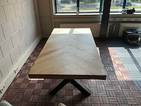 Visgraat eetkamertafel - afbeelding 3 van  5