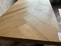 Visgraat eetkamertafel - afbeelding 4 van  5