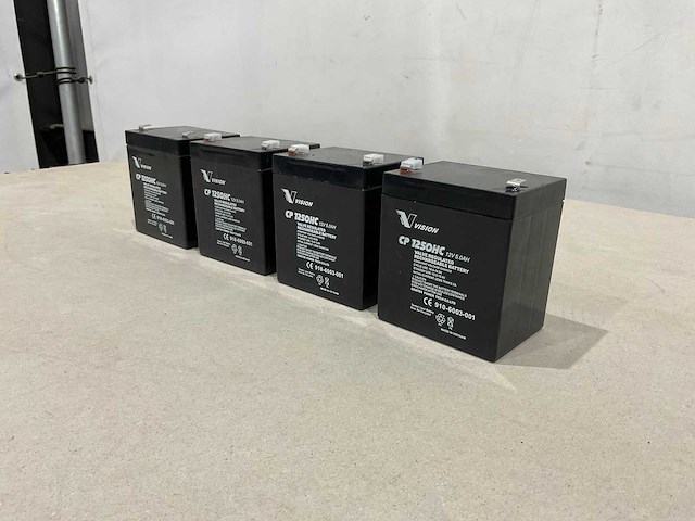 Vision - cp1250hc - oplaadbare accu (4x) - afbeelding 1 van  6
