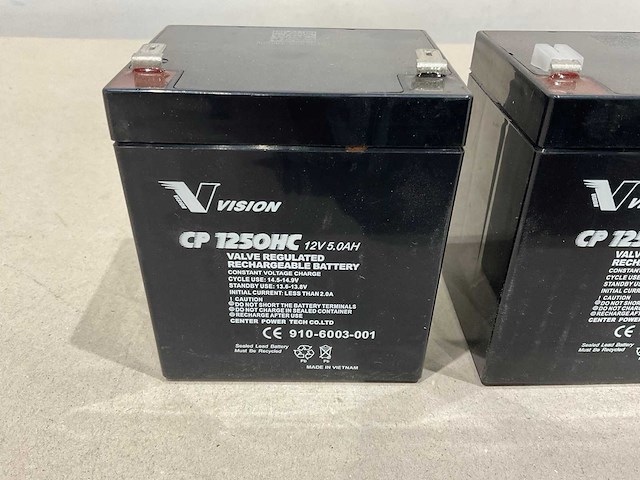 Vision - cp1250hc - oplaadbare accu (4x) - afbeelding 4 van  6