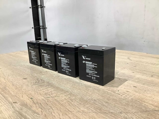 Vision cp 1250hc accu 12v oplaadbaar (4x) - afbeelding 1 van  6