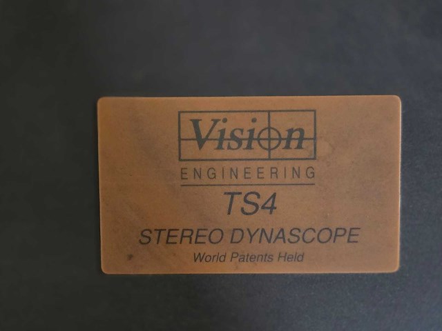 Vision engineering - ts4 stereo dynascope - meetmicroscoop - afbeelding 15 van  19