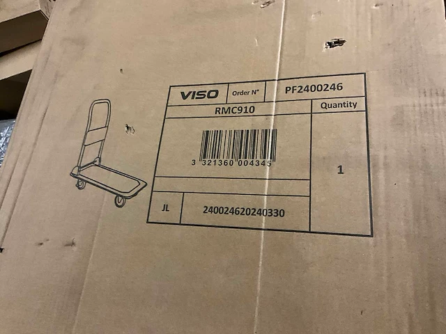 Viso - rmc910 - transportwagen 250kg (3x) - afbeelding 3 van  3