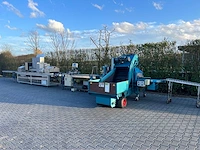 Visser tray zaai-lijn machine