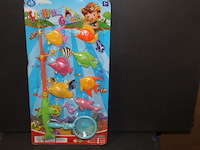 Visspel op kaart groot 1x in kr 3 - afbeelding 1 van  3