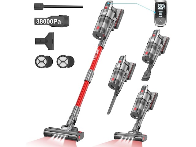 Vistefly b6 steelstofzuiger38000pa 500watt voor vloer dierenharen tapijt - afbeelding 1 van  3