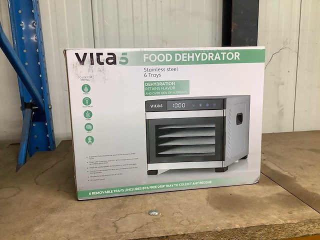 Vita 5 food dehydrator - afbeelding 1 van  1