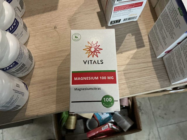 Vitals magnesiumcitrat (4x) - afbeelding 1 van  1