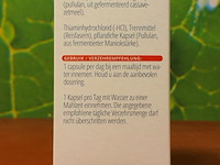 Vitals vitamine b1 supplement - 3 potjes á 100 capsules - afbeelding 2 van  5