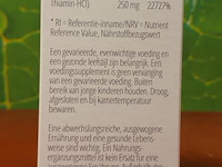 Vitals vitamine b1 supplement - 3 potjes á 100 capsules - afbeelding 3 van  5