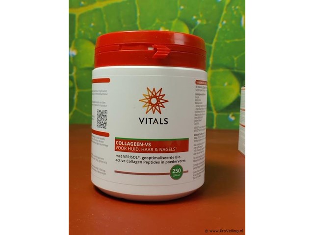 Vitals voedingssupplementen, diverse soorten o.a collageenpoeder collagen-vs, elke dag mama capsules & elementair selenium - afbeelding 7 van  14