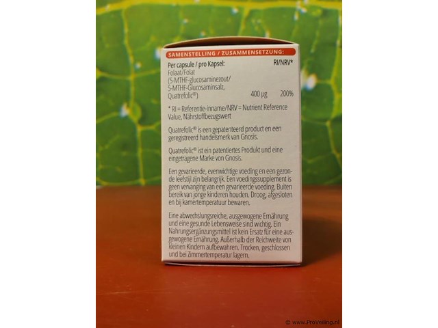 Vitals voedingssupplementen, diverse soorten o.a. elke dag tabletten, hart- en vaat formule pro & folaat 5-mthf - afbeelding 5 van  16