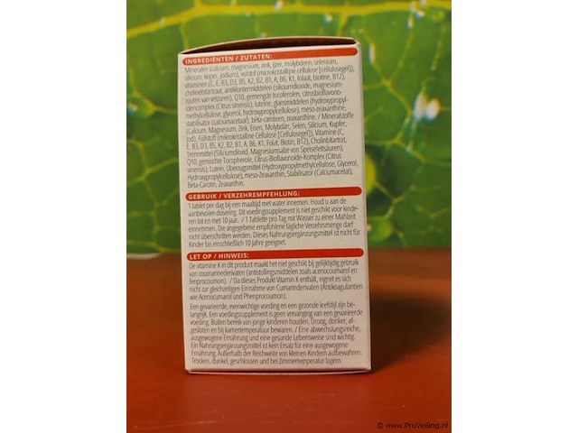 Vitals voedingssupplementen, diverse soorten o.a. elke dag tabletten, hart- en vaat formule pro & folaat 5-mthf - afbeelding 11 van  16