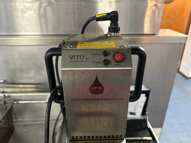 Vito 80 - professioneel frituuroliefiltersysteem met filters - afbeelding 6 van  8