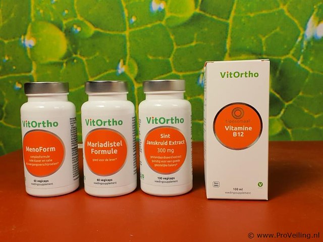 Vitortho voedingssupplementen, diverse soorten o.a. menoform & sint janskruid extract - afbeelding 1 van  16