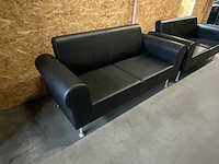 Vitra - 40603000 - lederen bank 165x73x83cm - afbeelding 1 van  8