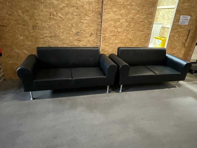 Vitra - 40603000 - lederen bank 165x73x83cm - afbeelding 2 van  8