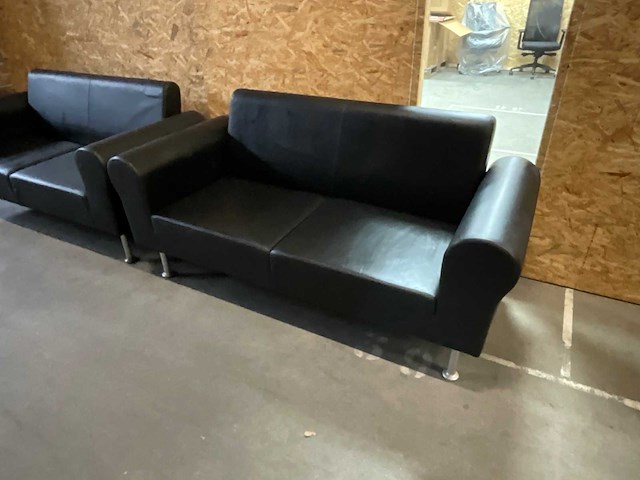 Vitra - 40603000 - lederen bank 165x73x83cm - afbeelding 3 van  8