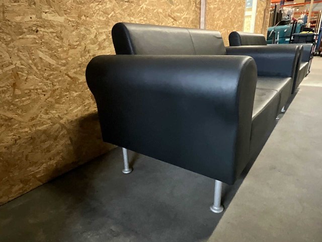 Vitra - 40603000 - lederen bank 165x73x83cm - afbeelding 4 van  8