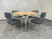 Vitra - 4p design conferentieset ø120 - afbeelding 1 van  19