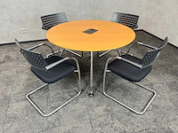 Vitra - 4p design conferentieset ø120 - afbeelding 14 van  19