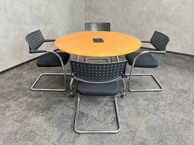 Vitra - 4p design conferentieset ø120 - afbeelding 15 van  19