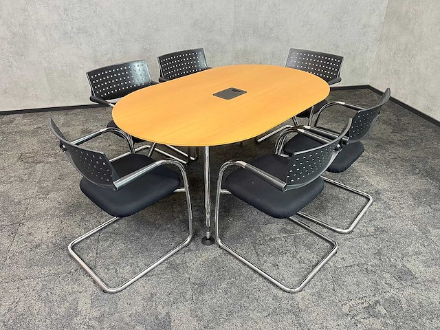 Vitra - 6p design conferentieset 160x100 - afbeelding 1 van  19