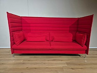 Vitra - alcove - highback 3 zits bank - sofa - afbeelding 1 van  3