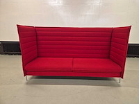 Vitra - alcove highback - 3 zits bank - sofa - afbeelding 2 van  8