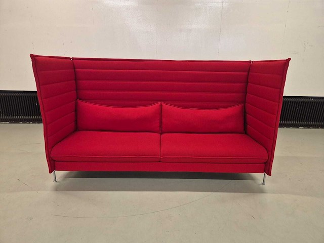 Vitra - alcove highback - 3 zits bank - sofa - afbeelding 3 van  8