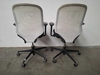 Vitra - medapal mesh wit - bureaustoel (2x) - afbeelding 2 van  4
