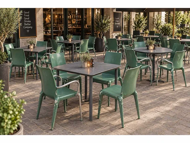 Vitra - philippe strach - terras set met tafels - afbeelding 1 van  7
