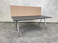 Vitra ad hoc - design bureau 180x80 - fenix - refurbished - afbeelding 7 van  9