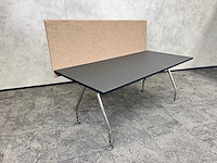 Vitra ad hoc - design bureau 180x80 - fenix - refurbished - afbeelding 1 van  9