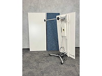 Vitra ad hoc - design slingerbureau 180x80 - refurbished - muisgrijs - afbeelding 7 van  13