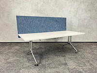 Vitra ad hoc - design slingerbureau 180x80 - refurbished - muisgrijs - afbeelding 8 van  13
