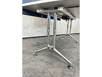 Vitra ad hoc - design slingerbureau 180x80 - refurbished - muisgrijs - afbeelding 11 van  13