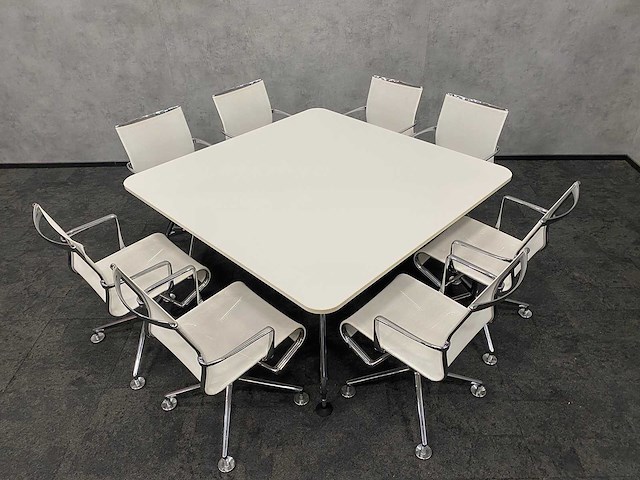Vitra ad hoc/ alias - 8 persoons design set 160x160 - afbeelding 2 van  27