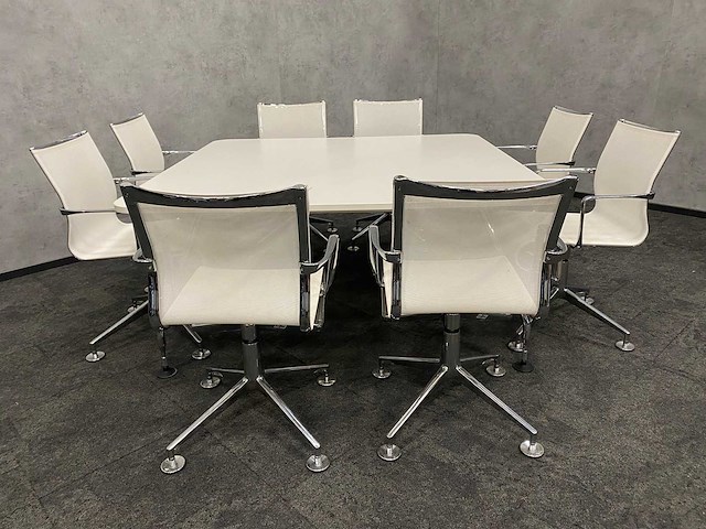 Vitra ad hoc/ alias - 8 persoons design set 160x160 - afbeelding 3 van  27